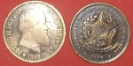 2 Moedas de 20 Réis, anos de 1889 + 1869!!!