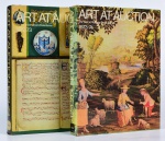 Lote  composto por  dois catálogos: Art at Auction  - The Year at Sotheby's & Parke Bernet , sendo 1972 - 1973 e 1973 - 1974 - med. 27  x 21 cm cada um. Marcas de uso.