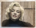 Decorativo - Quadro Marilyn Monroe, medindo 30x40cm. Novo, ainda embalado.