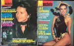 Duas revistas Manchete, ano 1976 e 1982.