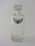 Antiga Garrafa De Cristal para Whisky Altura 25 cm