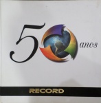 LIVRO  RECORD 50 ANOS  edição especial, 297 págs