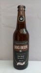 Garrafa Cerveja "Dog Beer Sabor Carne", 355ml, Não Contém Álcool, lacrada, aprox. 23 x 6cm, datada de 2015, não recomendada p/ consumo