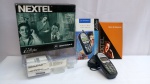 Aparelho Nextel Antigo, Modelo Motorola 550 Plus, cx. aprox. 16 x 5cm, segue em caixa original, com acessórios, NÃO testado, apresenta marcas de uso e do tempo