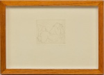 DA COSTA, MILTON - "Vênus", gravura, assinado no canto inferior direito e datado de 67. Med.: 11 x 11 cm.