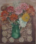 TOLEDO PIZZA  Vaso de flores - OST / CID - 55 x 45 cm.
