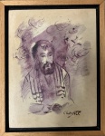 Marc CHAGALL (Attrib.) (1887-1985) - tecnica mista / cartão, medindo: 26 cm x 20 cm (todas as obras estrangeiras são considerados atribuídas automaticamente)