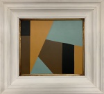 Mira SCHENDEL (1919-1988) - óleo s/ tela, medindo: 40 cm x 35 cm e 66 cm x 60 cm