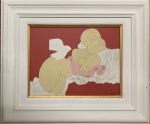 Milton DACOSTA (1915-1988) - óleo s/ tela, medindo: 27 cm x 35 cm e 45 cm x 48 cm