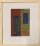 Alfredo VOLPI (1896-1988) - tempera s/ papel, medindo: 31 cm x 27 cm e 19 cm x 12 cm