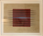 Ivan SERPA (1923-1973) - tecnica mista s/ papel, medindo: 61 cm x 50 cm e 73 cm x 62 cm