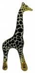 ABRAHAM PALATNIK - arte cinética, escultura em resina de poliéster representando girafa, medindo: 33 cm alt.