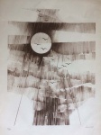 Renina Katz, Gaivotas, rara litogravura tiragem 50/50, medidas 50x35cm, assinada cid, sem moldura.