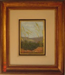 J. Paulo, Nas mãos do vento, óleo sobre tela, medidas 22x16cm, datada 1980, assinada cid, com moldura.
