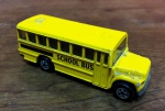 Colecionismo - Carrinho de miniatura, Ónibus escolar inglês.