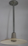 Antiga luminária  de teto anos 50  - Altura: 41 cm