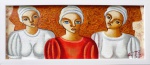 NANDO RIBEIRO,  As três Marias, o.s.t., 20 x 50cm, assinado no cid.