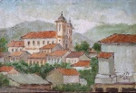 LORIS FOGGIATTO, Ouro Preto, o.s.e., 17 x 25cm, assinado e datado 1988, sem  moldura.