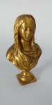 BULIO, Escultura  executada em bronze representando busto feminino. peça assinada. Alt. 14cm.