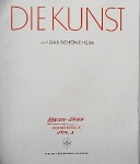 Revista Diekunst - Somente com as páginas 294 e 295 da edição da revista editada em 1959, assinada na capa e com o dizer: "heft (folheto) 8".