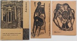 Três Convites de exposições de Hansen Bahia na Alemanha, década de 50/60.