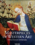 Masterpieces of Western Art A History of Art in 900 Individual Studies Hardcover - Livro Amplamente ilustrado, capa dura com contracapa, textos em inglês, 760 páginas