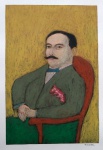 Fernando karl - Pastel oleoso - Medidas 15 x 12 cm