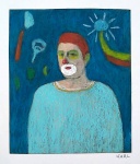 Fernando karl - Pastel oleoso - Medidas 15 x 11 cm