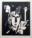 Lasar Segall - Xilogravura Pós-morte - Medidas 25 x 21 cm