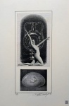 Rones Dumke - Colagem - Medidas 23 x 12 cm