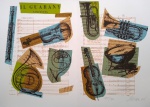 Carlos Scliar - Serigrafia - 145/400 - Acid - 1996 - Medidas 70 x 50 cm