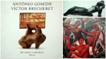 Antônio Gomide VICTOR Brecheret. O volume é referente à mostra comemorativa do 10 aniversário da galeria de arte de Maria do céu e Ricardo Camargo em São Paulo. O catálogo reproduz varias obras dos dois célebres artistas, juntamente com dados técnicos dos mesmos. Formato: 21x21,5 cm, livro ricamente ilustrado, 40 páginas.