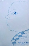 Maurino de Araújo -  desenho - Medidas 30 x 21 cm