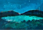 Leila Pugnaloni - Acrílica sobre placa - Medidas 80 x 110 cm - assinado no cid