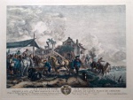 Philips Wouwerman - La Petitte Foire Aux Chevaux - Gravura em Metal com medidas 35 x 47 cm