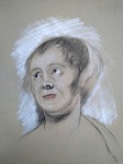 Estudo - Carvão e Pastel - Medidas 33 x 46 cm - sem assinatura
