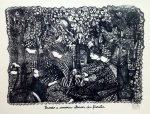Denise Roman - Litogravura - 2008 - Medidas 27 x 31 cm