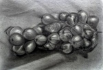 Artista desconhecido - Crayon - Medidas 45 x 60 cm