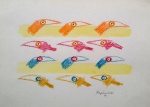 Rogério Dias - 1992 - Pastel - Medidas 22 x 33 cm