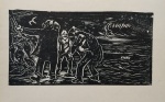 Oswaldo Goeldi - Rotogravura - Medidas 12 x 22 cm