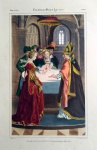La Circuncision - impressão de lemercier - Concepção de Fragonard - Fin du XV Siècle Ecole Alemande - Medidas 53 x 35 cm