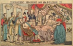 A. Epinal - Derniers Momns de Napoléon II - Litogravura sobre papel - Medidas 32 x 54 cm