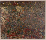 ASSINATURA NÃO IDENTIFICADA- "Abstrato", OST. Med.: 74 x 85 cm.
