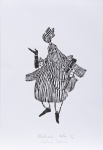 Robson Vianna - Obaluraiê litografia 1/2 . Med: 0,30 x 0,21 cm.