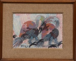 F. SILVA - Pássaros O.S.T. A.C.I.E. Datado de 1972. Med.: 25 x 37 cm.