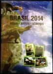 AV2129 - Álbum dos Correios com a Coleção de Selos do Brasil - 2014