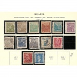 AV0574 - Serie de Selos do Brasil - Netinha - Filigrana Casa + - Sem traco -1941 - 1947 - Valor  Catalogo - U$ 716,00