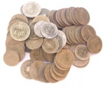 AV9878 - 1Kg moedas de niquel - República de 1889 a 1901