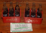 Miniaturas de coca-cola. (desgastes)