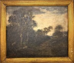 Camille Jean-Baptiste COROT (Attrib.) (1796-1875) - óleo s/ tela colado em madeira, medindo: 54 cm x 45 cm e 65 cm x 56 cm (todas as obras estrangeiras são atribuídas automaticamente)